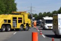 LKW in Boeschung A 3 Rich Frankfurt Hoehe Roesrath Lohmar P221